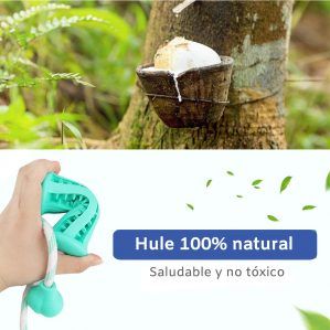 hueso de hule para perro 100% natural saludable y no tóxico the small moment