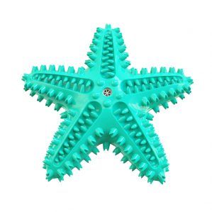 juguete chillón para perro estrella turquesa the small moment