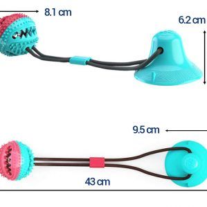 size of pet toy suction cup for dog the small moment