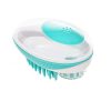 Cepillo limpiador turquesa para perro y gato marca the small moment